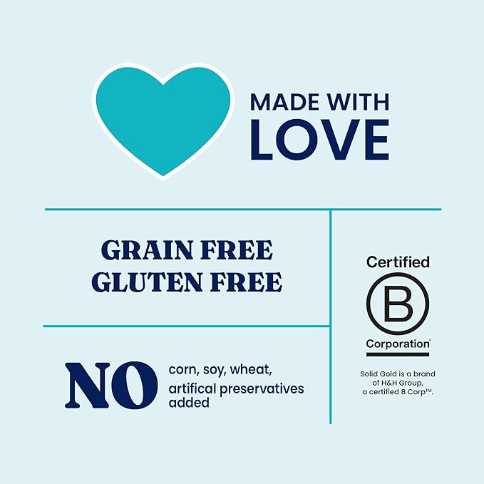 Solid Gold Wet Dog Food for Small Dogs - Grain Free Small Dog Food Wet Recipe w/Chicken, Superfoods & Vitamins for Gut Health & Immune Support - for Puppies, Adult & Senior Breeds - 12ct 3.5oz Cups