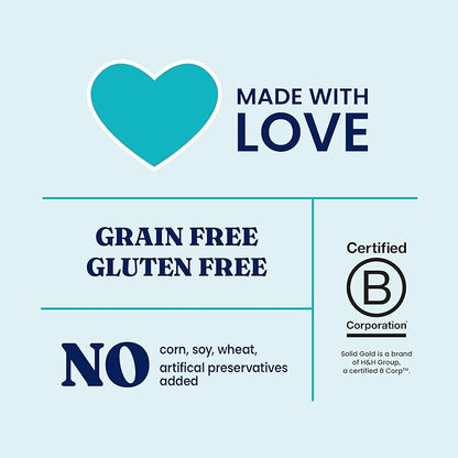 Solid Gold Wet Dog Food for Small Dogs - Grain Free Small Dog Food Wet Recipe w/Chicken, Superfoods & Vitamins for Gut Health & Immune Support - for Puppies, Adult & Senior Breeds - 12ct 3.5oz Cups