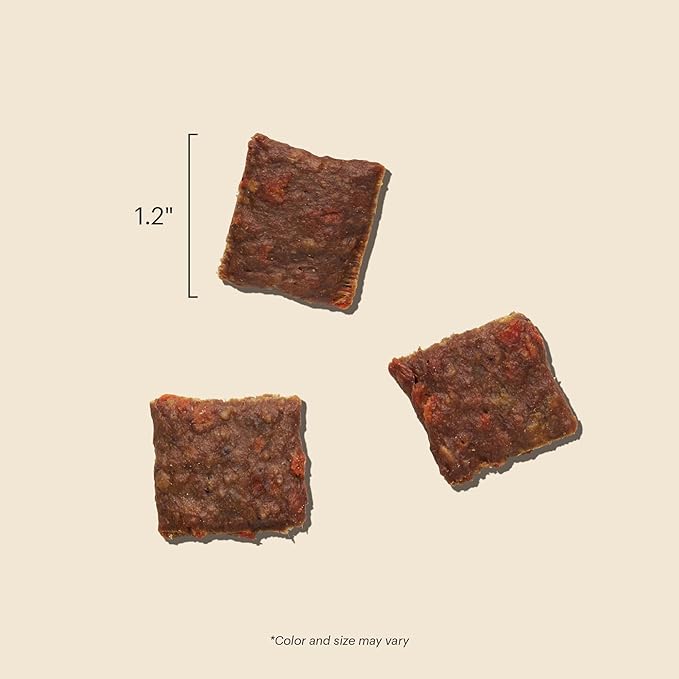 The Honest Kitchen Jerky Harvest Mini Bars: Chicken Recipe With Apples & Blueberries, 4 oz Bag
