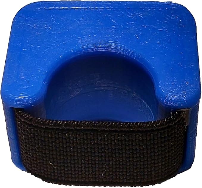 Flex Clicker Hands-Free Training Ring | Finger Clicker for Pet Obedience | Puppy Behavior Corrector | Animal Trainer for Birds & Horses | Dog Training Accessory | Easy-to-Use Pet Teaching Aid | Blue