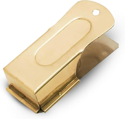 Gold Dog Clicker with Necklace - Clickers for Pet Training - Dog Training & Behavior Aids Easy to Carry with You Anywhere - Teach Your Dog Tricks or Reward His Behavior