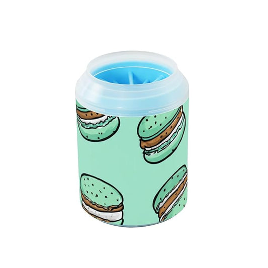 Dog Paw Cleaner Mudbuster Dog Foot Washer for Small Medium Large Dogs Cats Premium Pet Supplies Cute Mint Green Macarons