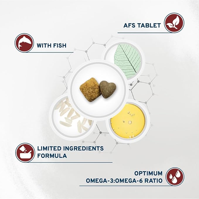 Forza10 - Dog Food, Dermo Dry Food for Itchy Skin, Sensitive Stomach & Coat Health, Limited Ingredient Dog Food, Non-GMO, Fish Flavor, Made in Italy (8.8 lb)