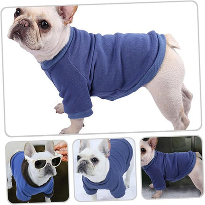 Angoily Warm Thickened Puppy Coat Winter Dog Sweatshirt Skin-Friendly Pet Clothes for Small to Medium Dogs XL