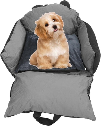 Yosoo Health Gear Dog Bed with Soft PP Cotton Cushion, Washable Pet Car Travel Bed, Multifunctional for Home, Outdoor Activities