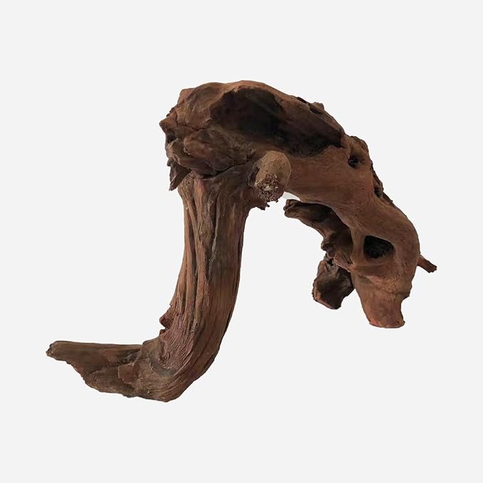 LYPHARD AQUARIUMS Natural Driftwood for Aquarium Decor, L19.69×W7.09×H9.84 Inches Large Drift Wood Decorations for Reptile Hide, Fish Tank, Optional Shapes
