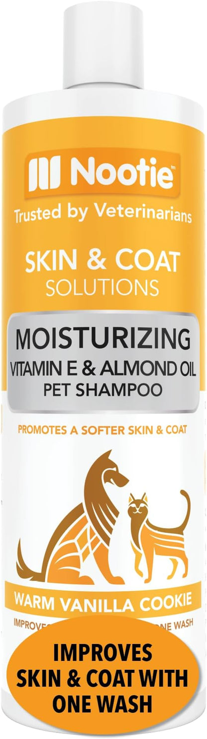 Nootie - Pet Shampoo for Sensitive Skin - Revitalizes Dry Skin & Coat - Natural Ingredients - Gentle Dog Shampoo - Cleans & Conditions,16 oz