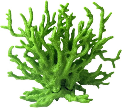 Fish Tank Decorations,Aquarium Corals Decoration, Aquarium Ornaments, Fish Tank Coral, Aquarium Corals Decoration, Fish Decorations for Aquarium (Green, Medium)