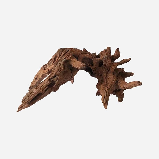 LYPHARD AQUARIUMS Natural Driftwood for Aquarium Decor, L16.93×W9.84×H7.87 Inches Large Drift Wood Decorations for Reptile Hide, Fish Tank, Optional Shapes