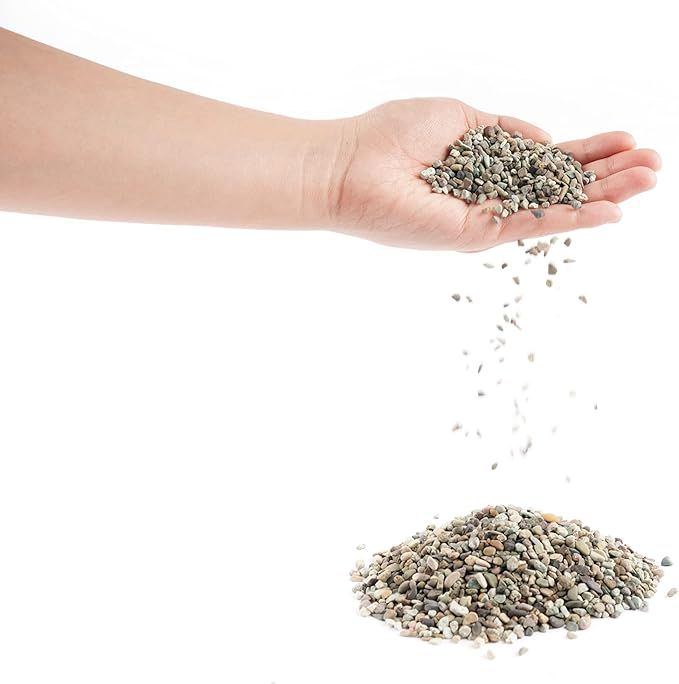 LANDEN Thoreau Aquarium Sand for Aquarium Landscape 2L(7lbs), Fish Tank Gravel, Pea Gravel for Landscaping, Coarse Sand for Plants, Aquarium Granite Sand, Fish Tank Decorative Sand, 2-3mm