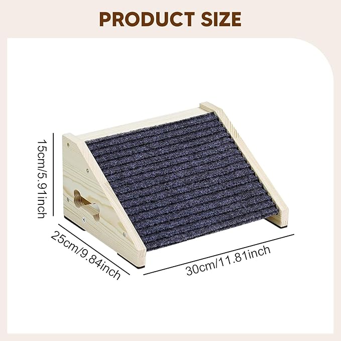 Pet Dog Stair Ladder Dog Step Professional Versatile Easy Assembly Ornament for Older Cats Cars Kitten Bed Sofa