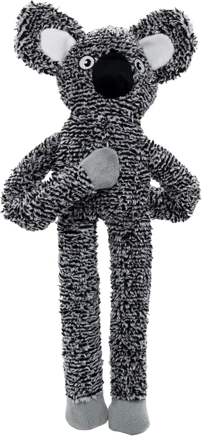 Koala No Stuffing Dog Toys for Large Dogs, Squeaky Crinkle Interactive Dog Animals Toys, Plush Teething Toys to Keep Them Busy, Cute Funny Dogs Gifts for Small Medium Large Breed