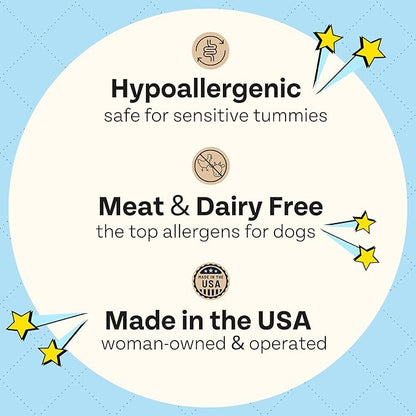 Chippin Fish, Pumpkin, Apple Grain-Free Dog & Cat Treats (5oz, 1-Pack) | USA Wild-Caught Fish | Hypoallergenic, Chicken-Free | Best Training Treats | Puppies & Senior Dogs | Low Fat Dog Treats