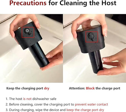 No Pump Cat Water Fountain, 3.2L/108oz Wireless Stainless Steel Pet Water Fountain, Cordless Automatic Dispenser, Battery Operated Cat Fountain with Motion Sensor, Dual Mode