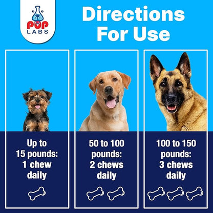 Fresh Breathies, All-Natural Dental Chews for Dogs, Dog Breath Treatment That Supports Gut Health and Immune System, Dog Teeth Cleaning Chews, Dental Treats for Dogs Made in The USA, 30 Count