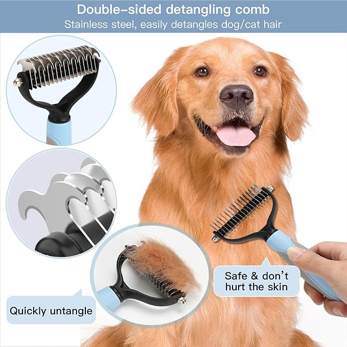 Pet Supplies, Including Cat Dematting Massage Comb,Dog Flea Comb, Puppy Quick-Drying Towel, Special Silicone Toothbrush, Dogs Washing Gloves, Dog & Cat Pets Nail Clippers and Trimmers,Reusable.