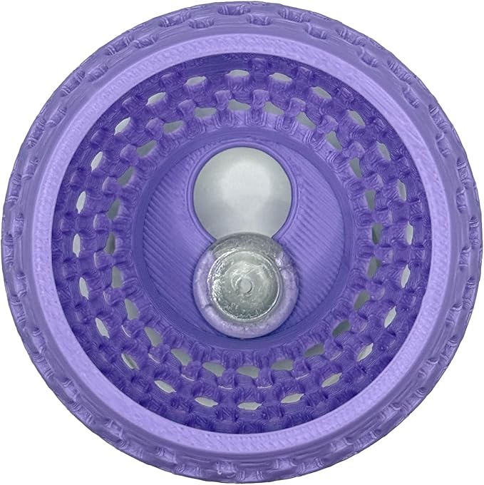 Betta Bulb Hide 2.0 | Large Aquarium Cave with Suction Cup - Fish Tank Ornament, Shrimp Hideout, Aquatic Decor (Lavender Bliss)