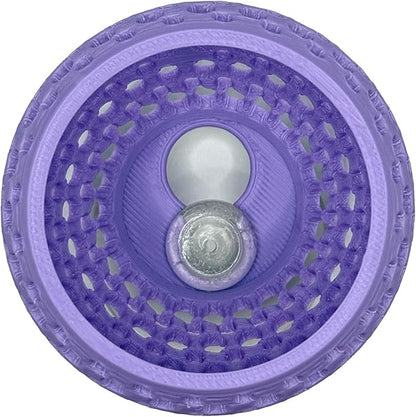 Betta Bulb Hide 2.0 | Large Aquarium Cave with Suction Cup - Fish Tank Ornament, Shrimp Hideout, Aquatic Decor (Lavender Bliss)