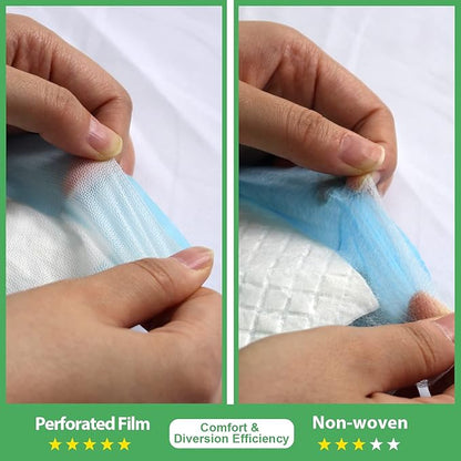 Deep Dear XLarge Dog Pads 28"x34", Puppy Pads for Potty Training, Heavy Absorbency Pee Pads for Dogs, Dog Potty Pads for Pups, Kittens, Rabbits, Quick Drying & No Leaking Pet Pads for Housetraining