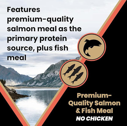 VICTOR Super Premium Dog Food — Sensitive Skin and Stomach — Salmon Meal & Brown Rice Recipe Dry Kibble — Gluten Free, No Chicken, Ideal for Dogs with Allergies — Adult and Puppy Food, 15 lb