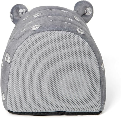 YUANST Hedgehog Bed Cave Hideout Hedgehog House Hedgehog Accessories, Hamster Small Animals Cage Supplies Warm House (Grey)