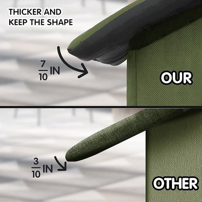 Rest-Eazzzy Cat House for Outdoor Cats, Weatherproof and Insulated Feral Cat House with Mat and Clip, Easy to Put Together, Selfwarming Cat Shelter for Winter(Olive Green, Canopy House X 1)