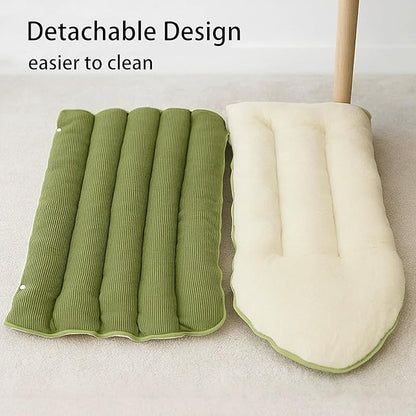 Cozy Monster Cat Bed, Soft and Warm Cats House Tent Bed, Pet Cave for Indoor Cats, Removable Cushioned Interior, Ideal for Cats, Kittens & Small Dogs (Green, S)