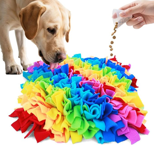 Ablechien Snuffle Mat for Dogs - Dog Feeding Mat, Nosework Training Mats for Foraging Instinct, Enrichment Toys for Small/Medium/Large Dogs