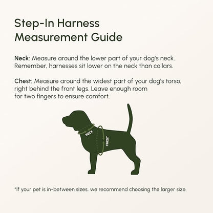Downtown Pet Supply Step in Dog Harness for Large Dogs - Adjustable, Escape Proof Dog Harness with Reflective Trim - All-Weather, Fast-Drying Padded Mesh Fabric - Baby Pink, L