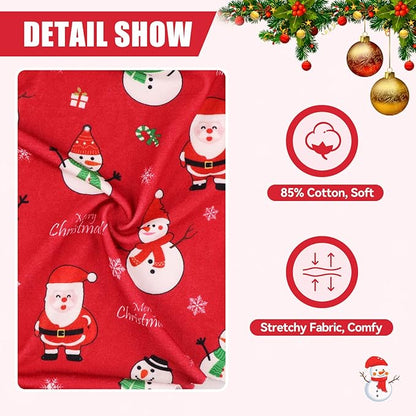 Dog Christmas Pajamas Snowman Pet Clothes Costumes Pjs Stretchy Funny Costumes Pet Outfit Dog Pajamas for Small Dogs Puppy Cat(XS)