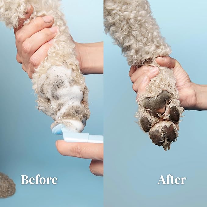 Dr. Paws Foaming Dog Paw Cleaner, Non-Toxic, pH-Balanced, Lick-Safe Paw Cleaner for Dogs, Effective Animal Washer and Feet Cleaner, Wipes for Paws and Butt, Built in Soft-Tip Head - 150ml