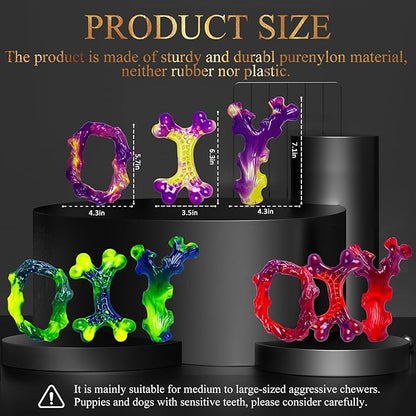 Frienhund 9-Pack Indestructible Dog Toys for Aggressive Chewers, Durable Chew Toys for Large Dogs, Dog Toy for Aggressive Chewer Large Breed, A Super Set for Happiness for All Dogs