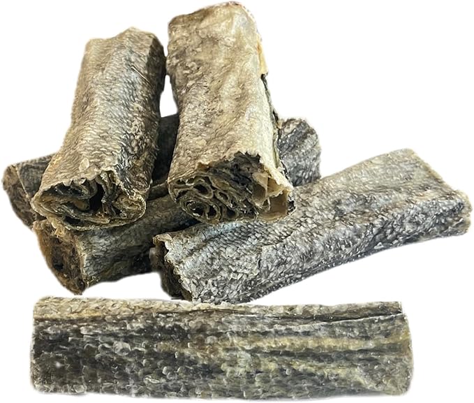 Hubert Pet Premium Cod Skin Rolls - Single Ingredient Natural Dog Treats for All Breeds, No Artificial Additives - 1.5 lbs Bag