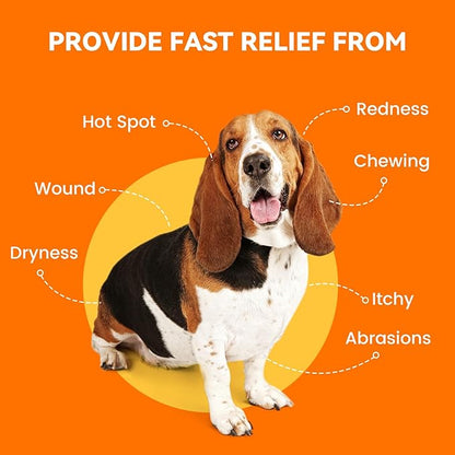 Hot Spot Spray for Dogs, Upgraded Quantum Silver Skin Spray for Dogs, Itch Relief and Hot Spot Treatment for Dogs, Supports Skin Infections and Irritations for All Animals, 4oz