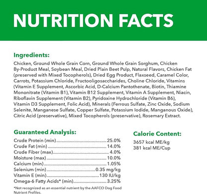 IAMS Proactive Health Minichunks Adult Dry Dog Food with Real Chicken, 3.3 lb. Bag