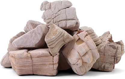 FISCAPE 2-4 Inches Natural Pagoda Rock 10 PCS Aquarium Rocks for Aquascaping, Aquarium Landscaping, Terrariums, Fish Tank Decoration, Vivariums, Paludarium, Reptile and Amphibian Enclosures