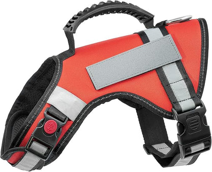 Support Pets The Only Official ESA™ Dog Harness – Adjustable No-Pull Dog Vest for Easy Pet Recognition with Reflective Straps – Soft, Padded & Comfortable for Training and Daily Use - Large