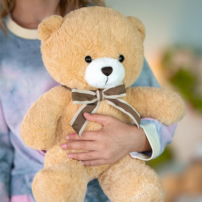 Tezituor Bulk Teddy Bears Stuffed Animal 14 Packs, Small Teddy Bear Bulk 12" for Baby Shower Decorations, Stuffed Bear Plush Toy for Wedding Birthday Christmas Party Decorations