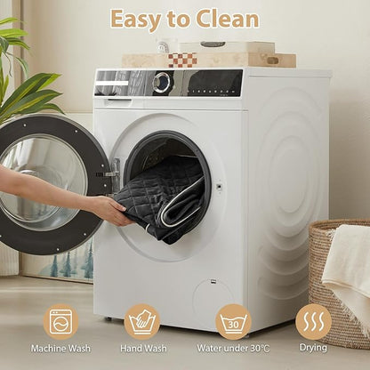 WNPETHOME Orthopedic Dog Bed for Crate, Waterproof Extra Large Dogs Bed with Removable Washable Cover, Multi-Needle Quilting Dogs Crate Beds