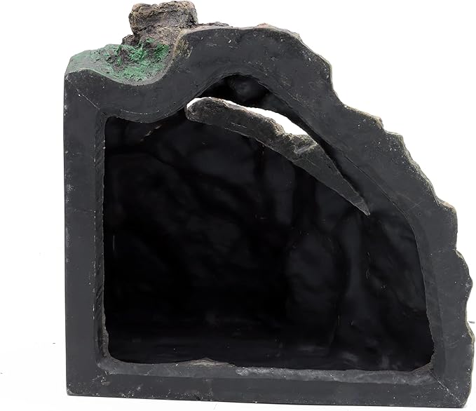 JIHAQUA Bearded Dragon Tank Accessories Extra Large Reptile Hideouts Cave Habitat Decor Bearded Dragon Clothes