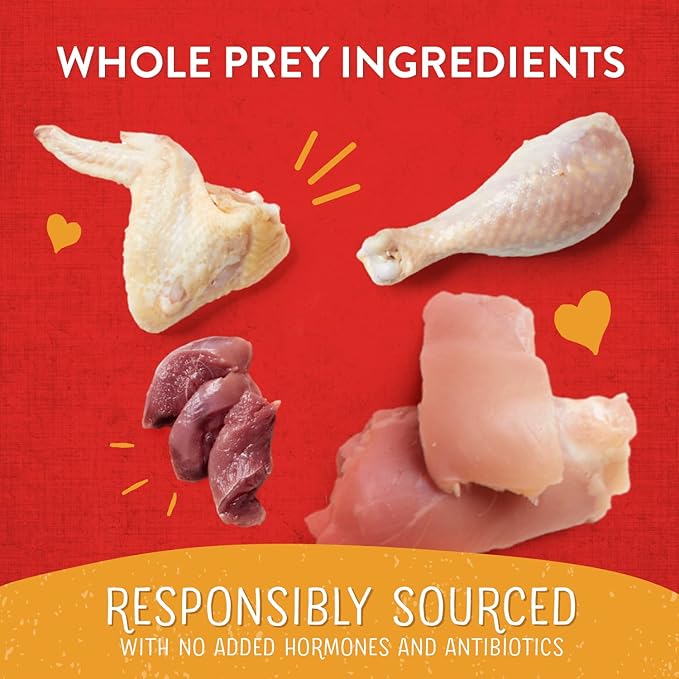 Stella & Chewy's Freeze-Dried Raw Wild Weenies Dog Treats - High-Protein Training Treats for Dogs & Puppies - All-Natural Chicken Recipe with 97% Meat & Organs - USA Made - 3.25 oz Bag