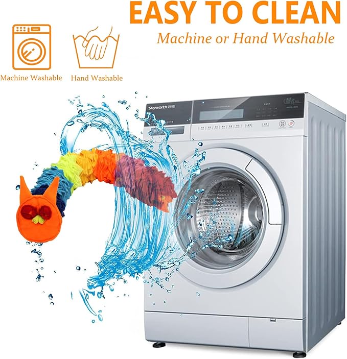 Ablechien Snuffle Ball Rainbow Snuffle Snake Puzzle Toy for Dogs Puppy Treat Dispensing Toys Foraging Snuffle Mat Interactive Slow Feeder Dog Toys for Any Size