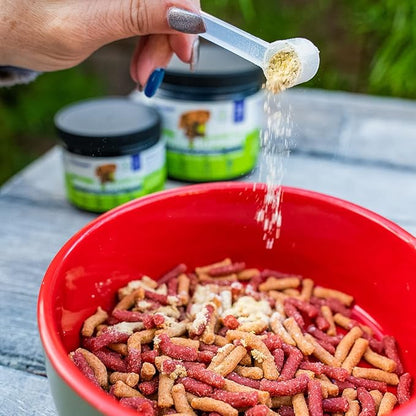 ZENAPET Dog Immune Support Premium Powder Topper, Turkey Tail, Spirulina & Beta-Glucan, Supports a Healthy Immune System & Digestion, Human-Grade, Made in USA