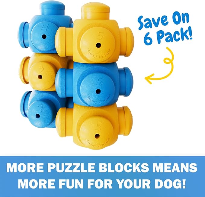 Dog Puzzle Toys for Smart Dogs, Interactive, Boredom Busters, Mentally Stimulating, Cognitive Dog Games, Hard Puzzle, Difficult Toys to Keep Them Busy, Puppy Puzzle Toys, Small, Medium, Large Breeds
