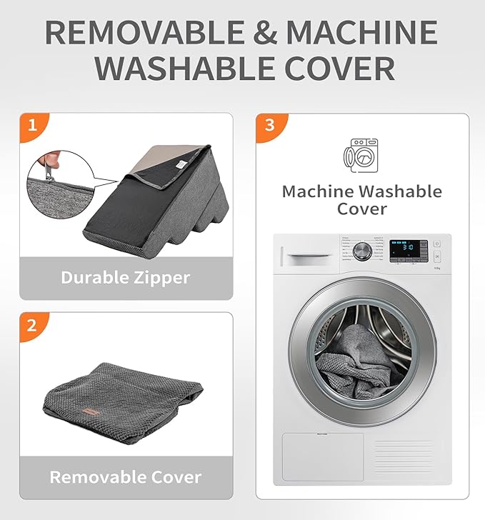 Made4Pets Dog Stairs Ramp for Bed 19.7" H, 4-Step Dog Steps for High Bed Couch Sofa Climbing, 35D Foam Pet Steps for Small Dogs and Cats, Non-Slip Bottom Pet Stairs, Grey