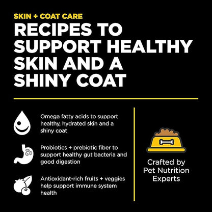 Go! Solutions Skin + Coat Care, Dry Dog Food, Duck Recipe with Grains, 12 lb Bag