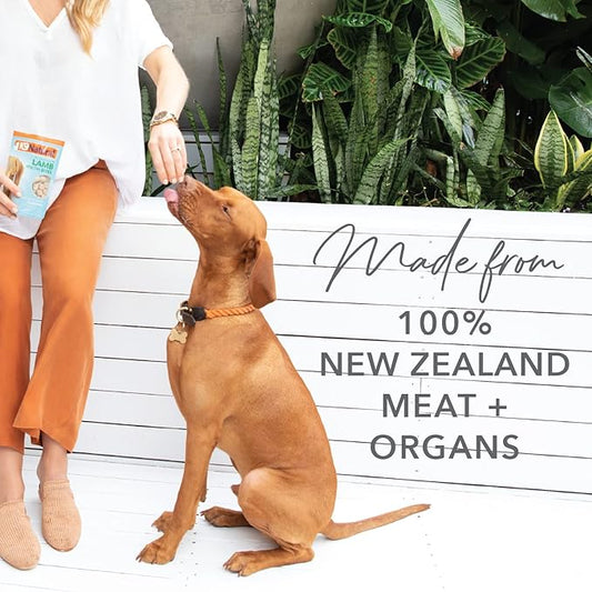 K9 Natural, Freeze-Dried Single Ingredient Dog Treats, High-Value, Low-Calorie Protein Bites for Active Dogs, Healthy Dog Training Treats, Grain-Free Reward, Lamb Lung, 1.76oz (Pack of 2)