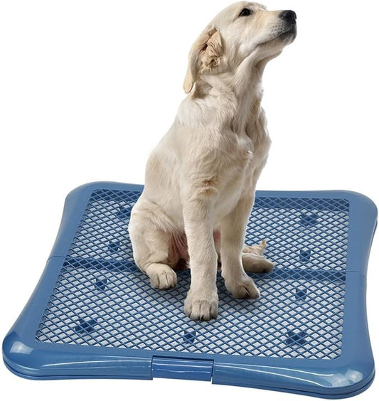 petphabet Training Pad Holder Floor Protection Dog Pad Holder Mesh Training Tray (L-24"x24")…
