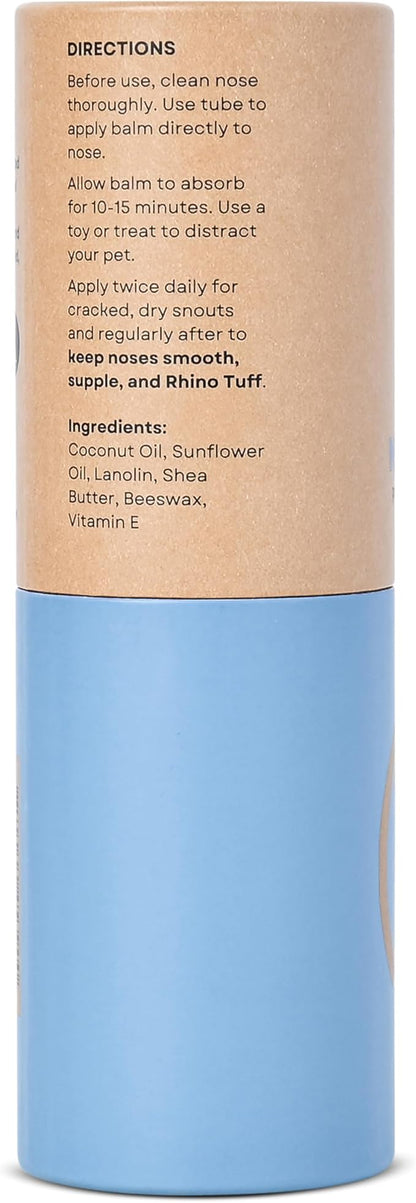 Dog Nose Balm for Dogs or Cats - Natural Snout Soother (2oz Tube) - Healing Dry, Cracked, Irritated Noses - Also Works Great on Cats - Natural Ingredients - Lick-Safe - Made in USA