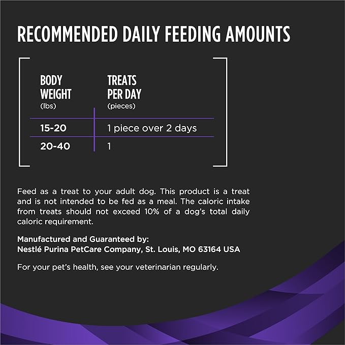 Pro Plan Veterinary Diets Purina OraChews - Small and Medium Breed Dental Chews for Dogs – 7 Treats